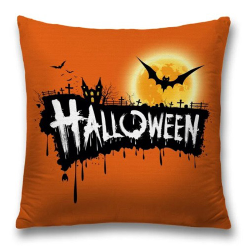 Подушка Halloween Оранжевый Черный Подушка Halloween Оранжевый Черный в Орле | Loft Concept