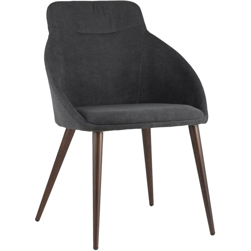 Стул Queenie Chair Серый Цвет Серый Коричневый Стул Queenie Chair Серый Цвет Серый Коричневый в Орле | Loft Concept