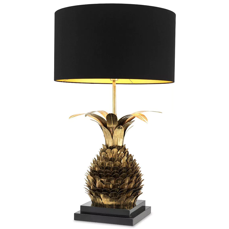 Настольная лампа Eichholtz Table Lamp Ananas Черный Латунь Винтажная латунь Настольная лампа Eichholtz Table Lamp Ananas Черный Латунь Винтажная латунь в Орле | Loft Concept