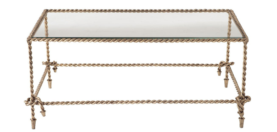 Кофейный стол Golden pigtail Кофейный стол Golden pigtail - Loft-Concept в Орле