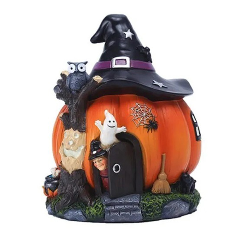 Статуэтка Pumpkin House Witch Мульти Статуэтка Pumpkin House Witch Мульти в Орле | Loft Concept