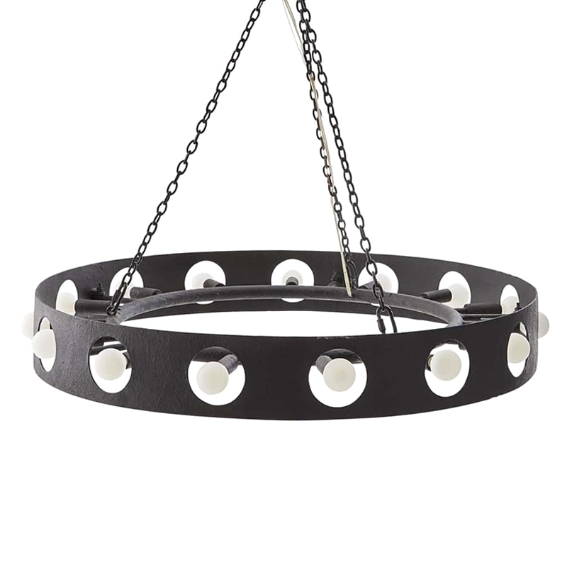 Люстра Arteriors REDONDO CHANDELIER Черный Люстра Arteriors REDONDO CHANDELIER Черный в Орле | Loft Concept