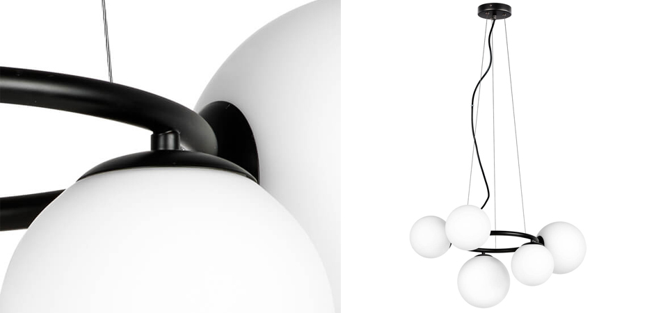 Люстра Bubbles on Ring Chandelier Black Люстра Bubbles on Ring Chandelier Black - Loft-Concept в Орле