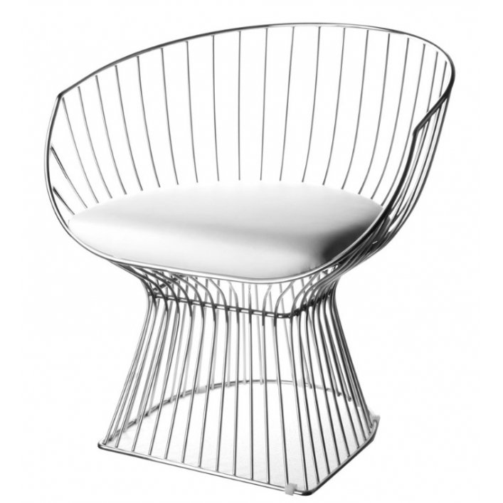 Кресло Platner lounge Белый Кресло Platner lounge Белый в Орле | Loft Concept