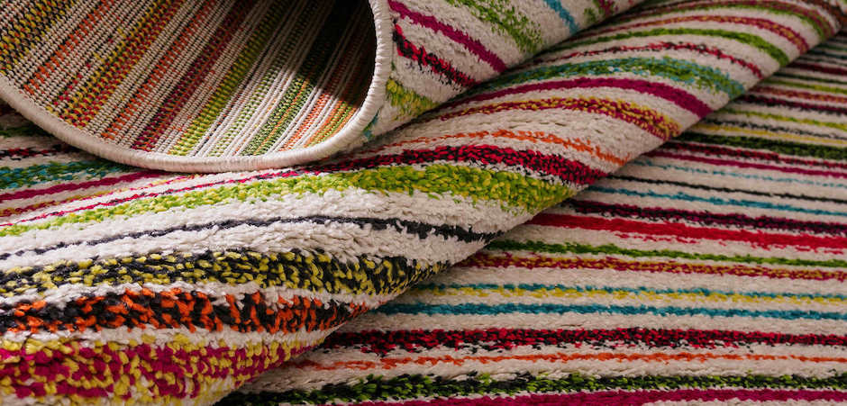 Ковёр из арт-шелка Strip Towel - фото №1