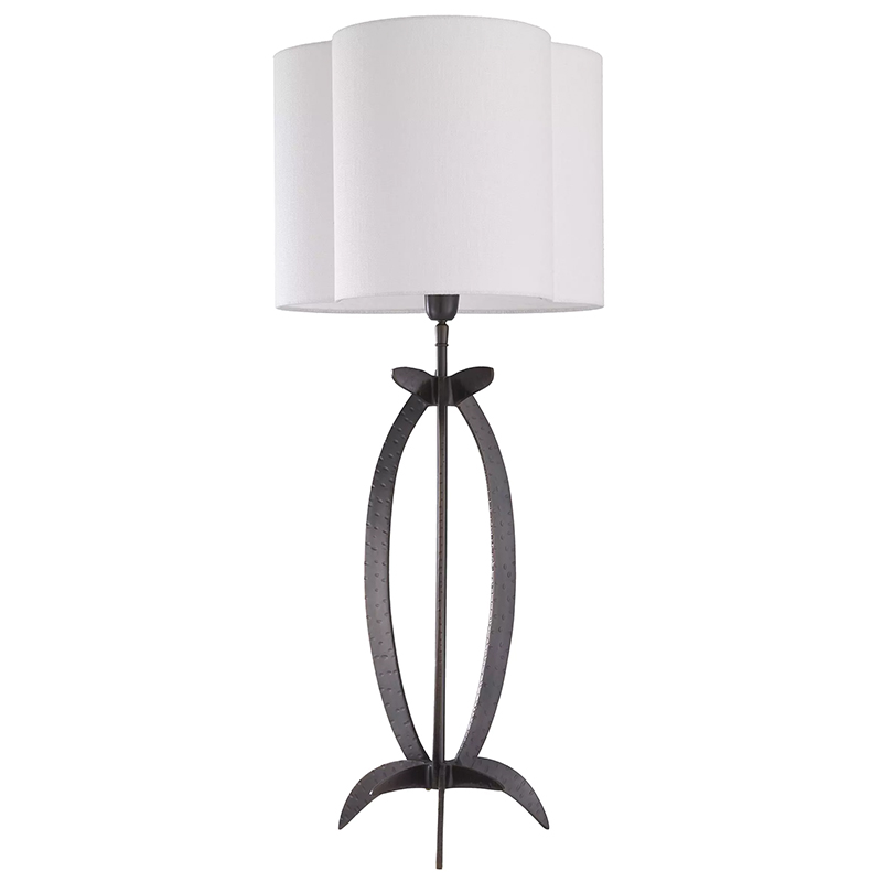 Настольная лампа Eichholtz Table Lamp Luciano Черный Белый Настольная лампа Eichholtz Table Lamp Luciano Черный Белый в Орле | Loft Concept