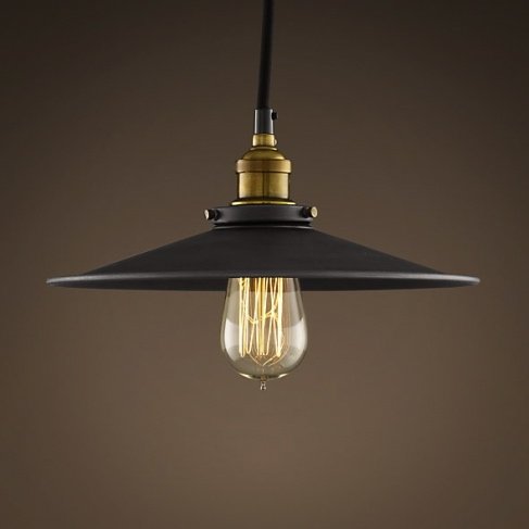 Подвесной светильник Loft Cone Pendant 30 Черный Подвесной светильник Loft Cone Pendant 30 Черный в Орле | Loft Concept