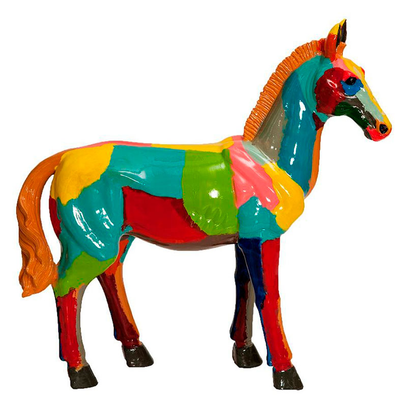 Фигурка керамика лошадь разноцветная Colored Horse Мульти Фигурка керамика лошадь разноцветная Colored Horse Мульти в Орле | Loft Concept