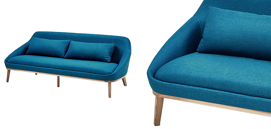 Двухместный диван Sea Basin Sofa Двухместный диван Sea Basin Sofa - Loft-Concept в Орле