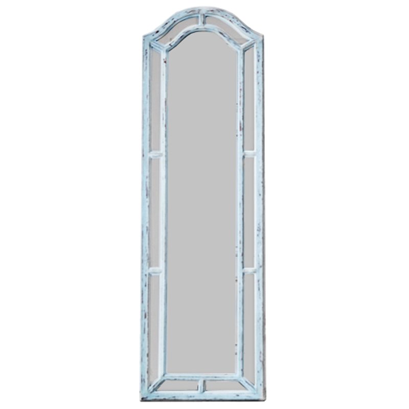 Напольное зеркало Carlotta Light Blue Винтажный голубой Напольное зеркало Carlotta Light Blue Винтажный голубой в Орле | Loft Concept