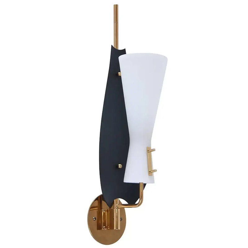 Бра Modern Leaf Sconces Черный Белый Латунь Бра Modern Leaf Sconces Черный Белый Латунь в Орле | Loft Concept