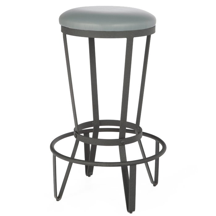 Барный стул Loft Gray Spider Серый Черный матовый Барный стул Loft Gray Spider Серый Черный матовый в Орле | Loft Concept