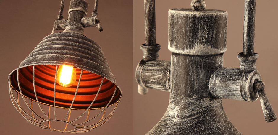 Подвесной светильник Retrika Grey Pendant Подвесной светильник Retrika Grey Pendant - Loft-Concept в Орле