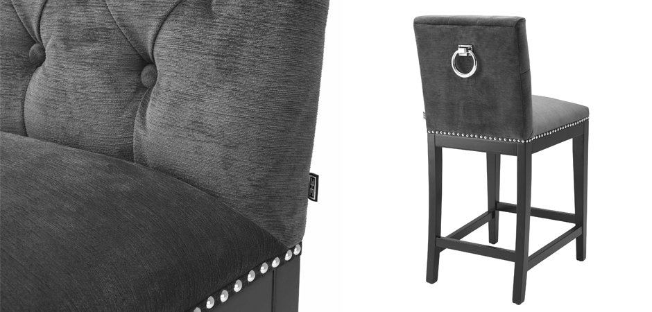 Полубарный стул Eichholtz Counter Stool Domino Полубарный стул Eichholtz Counter Stool Domino - Loft-Concept в Орле
