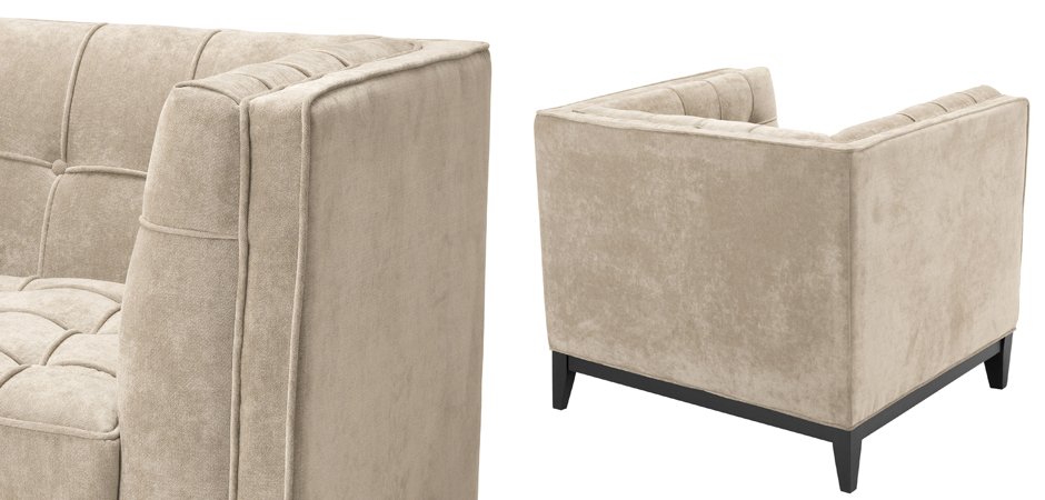 Кресло Eichholtz Chair Aldgate Greige Кресло Eichholtz Chair Aldgate Greige - Loft-Concept в Орле