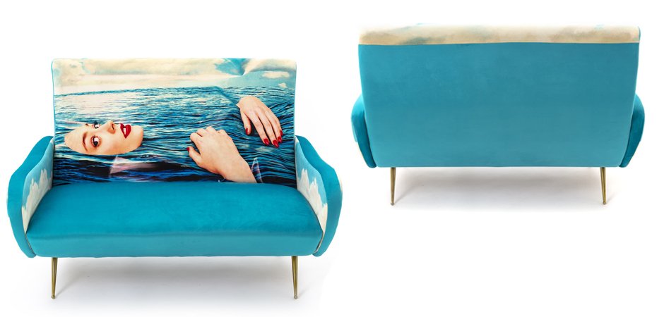 Диван Seletti Sofa Two Seater Sea Girl Диван Seletti Sofa Two Seater Sea Girl - Loft-Concept в Орле