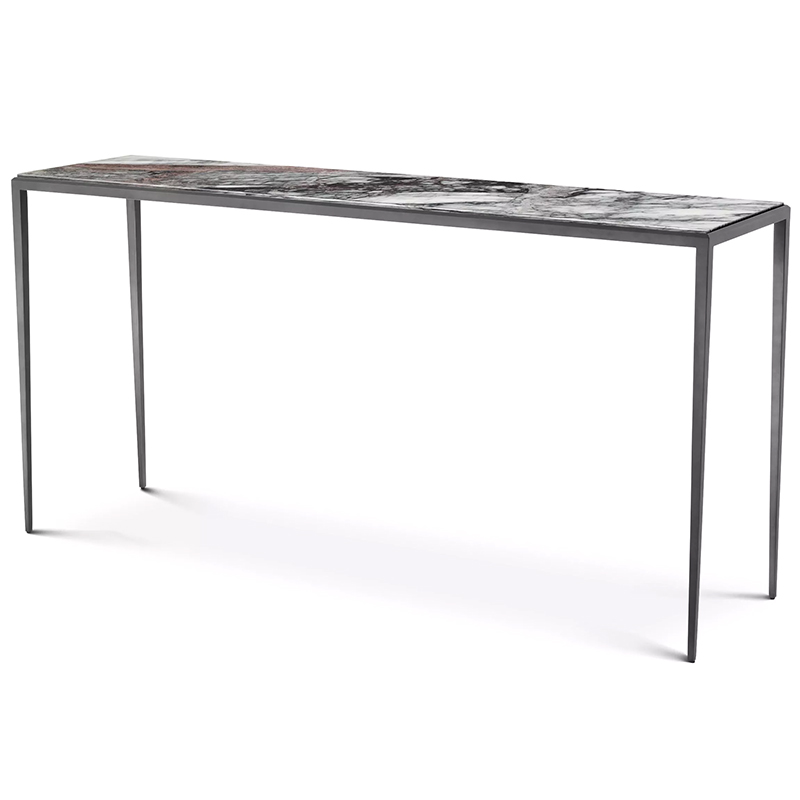 Консоль Eichholtz Console Table Henley L Темная бронза Серый Белый Консоль Eichholtz Console Table Henley L Темная бронза Серый Белый в Орле | Loft Concept