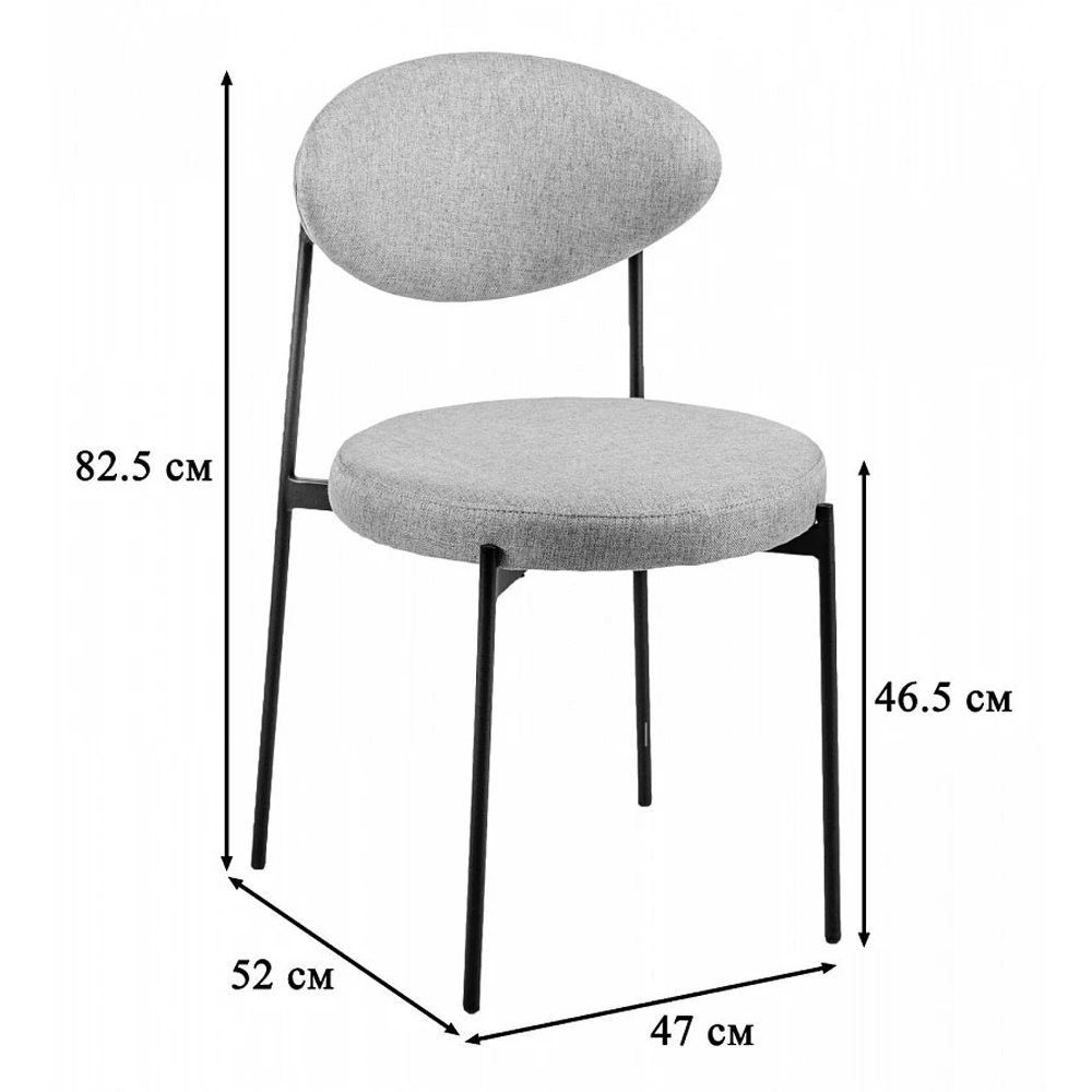 Стул металлический с мягкой спинкой и сиденьем из велюра Alfie Chair Стул металлический с мягкой спинкой и сиденьем из велюра Alfie Chair в Орле