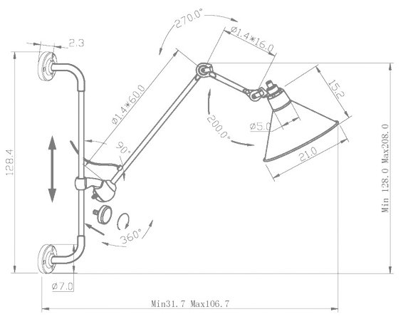 Бра Loft Point Chrome в Орле