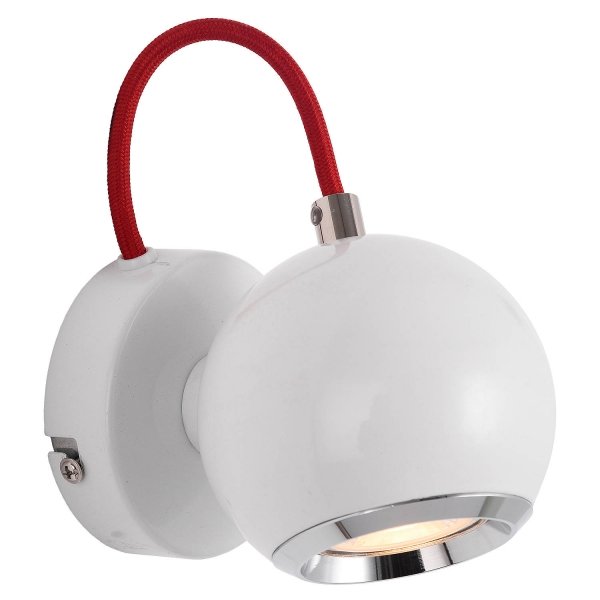 Бра White Ball Bra Белый в Орле | Loft Concept 
