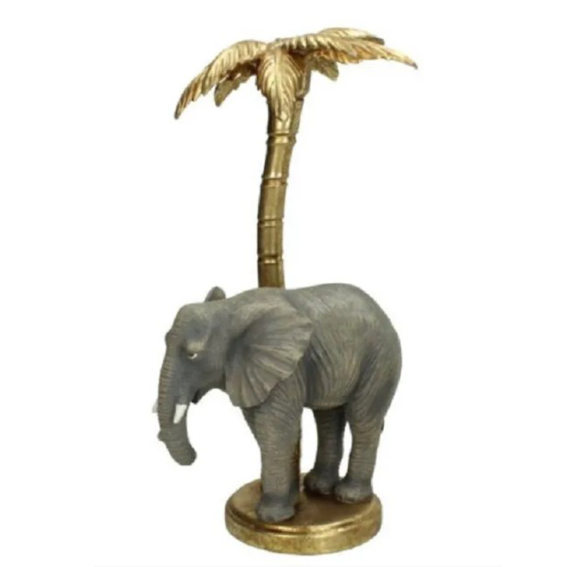 Подсвечник Elephant Серый Золотой в Орле | Loft Concept 