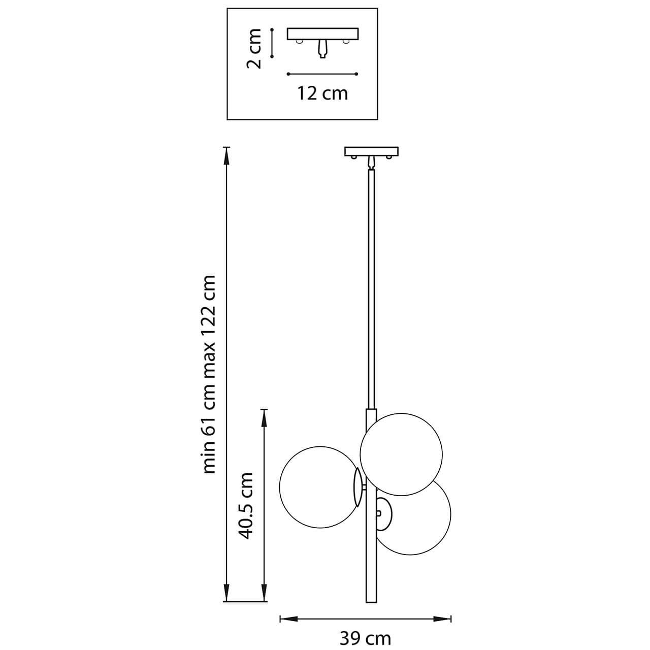 Люстра Three Bubbles Chandelier в Орле