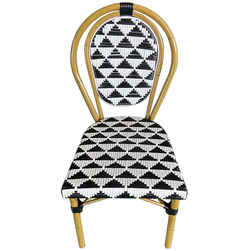 Стул ротанг Wicker Gisbert Rattan Chair Древесина Черно-белый Стул ротанг Wicker Gisbert Rattan Chair Древесина Черно-белый в Орле | Loft Concept