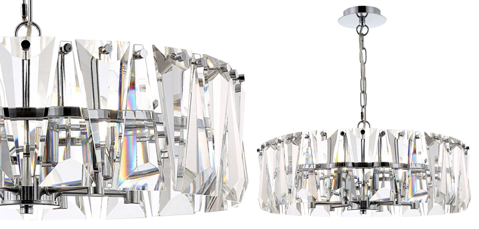 Люстра Ruby Crystal Chandelier Chrome 53 Люстра Ruby Crystal Chandelier Chrome 53 - Loft-Concept в Орле