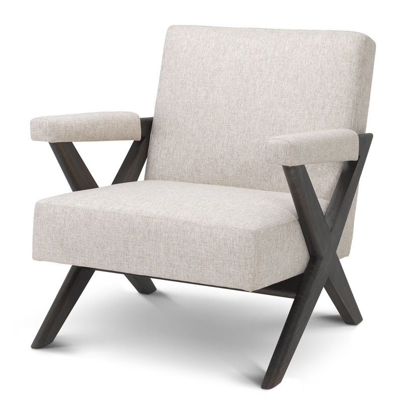 Кресло Eichholtz Chair Erudit Living Молочный Коричневый Кресло Eichholtz Chair Erudit Living Молочный Коричневый в Орле | Loft Concept