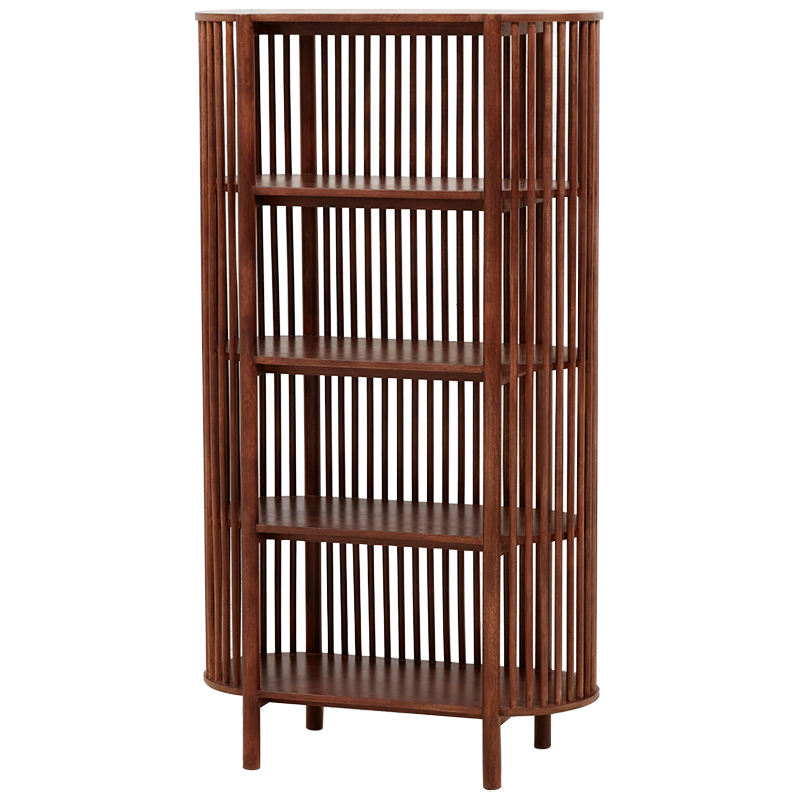Стеллаж Cesaire Wood Rack Коричневый Стеллаж Cesaire Wood Rack Коричневый в Орле | Loft Concept