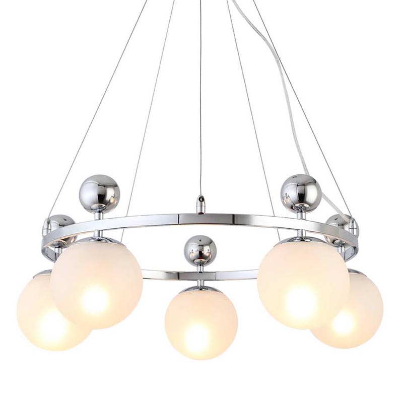 Люстра Demian Chrome Chandelier Хром Люстра Demian Chrome Chandelier Хром в Орле | Loft Concept