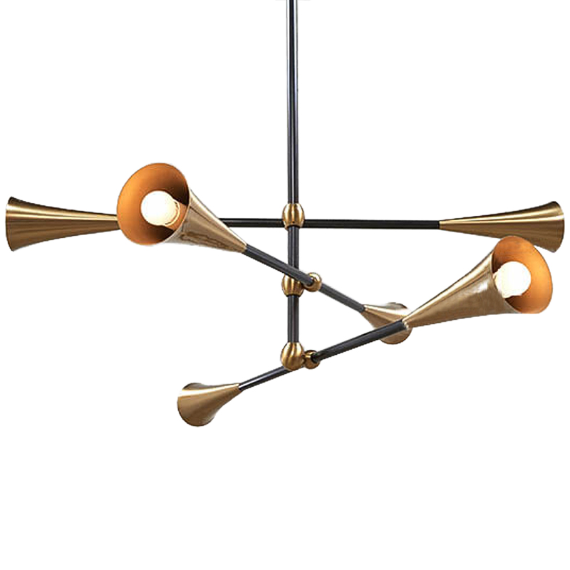 Люстра Sigrade Chandeliers Черный Латунь Люстра Sigrade Chandeliers Черный Латунь в Орле | Loft Concept