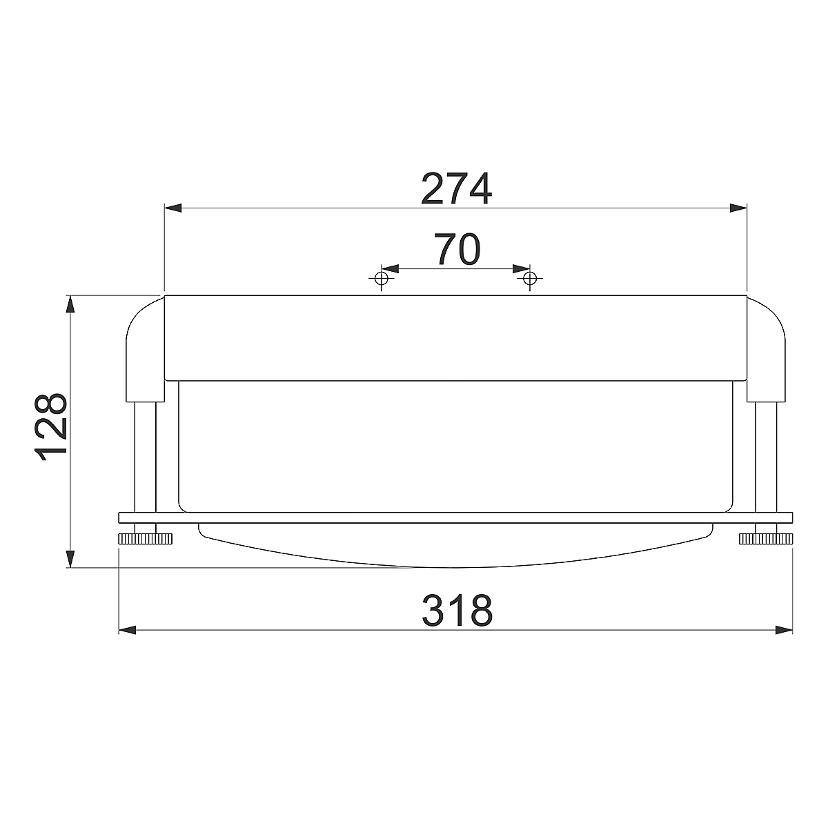 Потолочный светильник для ванных комнат цвета никель с плафоном из опалового стекла и декоративными держателями Hinkley в Орле
