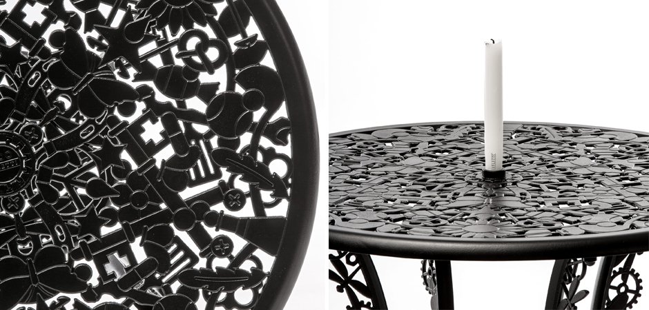 Обеденный стол Industry Collection ALUMINIUM TABLE – BLACK Обеденный стол Industry Collection ALUMINIUM TABLE – BLACK - Loft-Concept в Орле