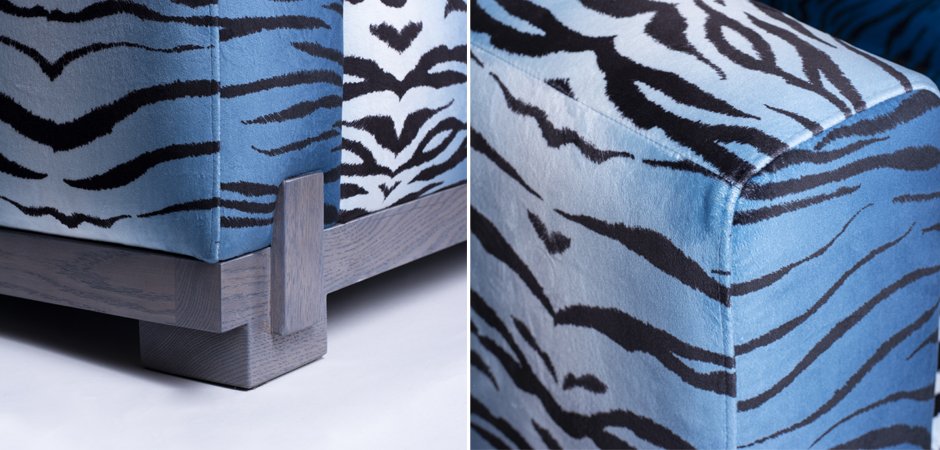 Диван Ida Sofa Blue Tiger Диван Ida Sofa Blue Tiger - Loft-Concept в Орле