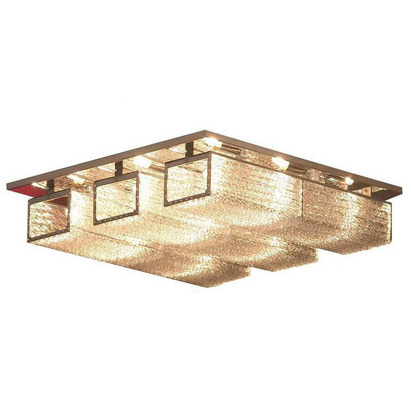 Потолочный светильник Munavir Ceiling Lamp Хром Прозрачный (Transparent) Потолочный светильник Munavir Ceiling Lamp Хром Прозрачный (Transparent) в Орле | Loft Concept