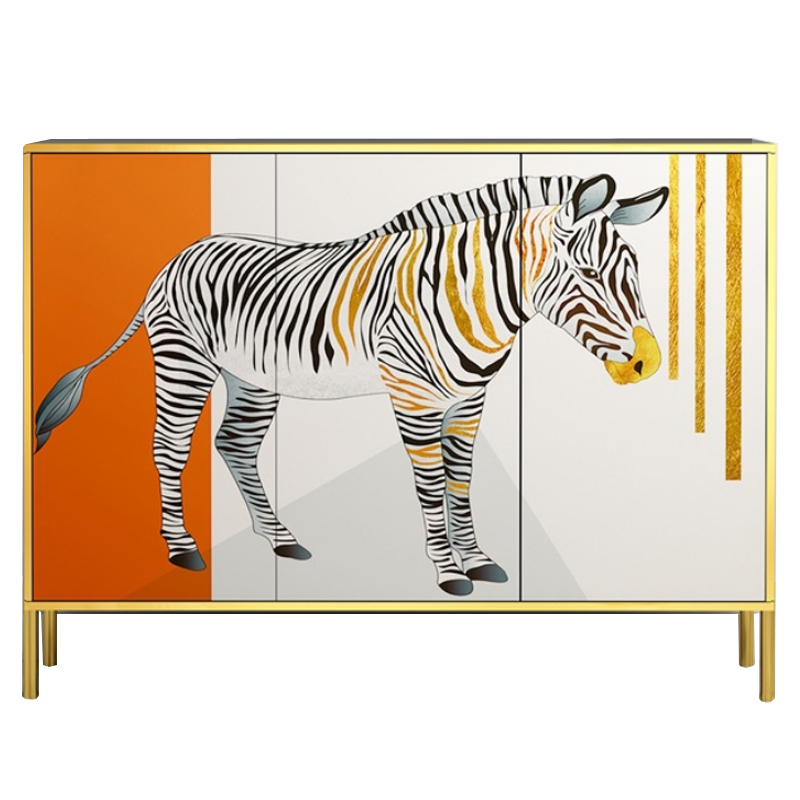 Комод Зебра Chest of drawers Zebra ivory ( слоновая кость ) Оранжевый Латунь Комод Зебра Chest of drawers Zebra ivory ( слоновая кость ) Оранжевый Латунь в Орле | Loft Concept