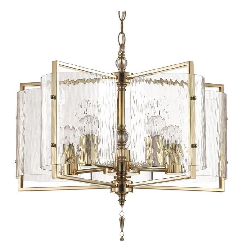 Люстра Karissa Gold Chandelier 48 Глянцевое золото Прозрачный (Transparent) Люстра Karissa Gold Chandelier 48 Глянцевое золото Прозрачный (Transparent) в Орле | Loft Concept