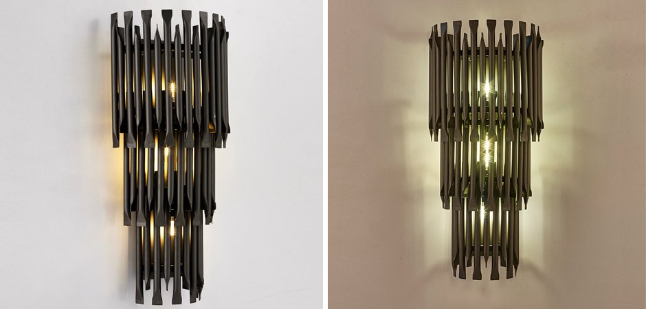 Бра MATHENY III WALL LAMP by DELIGHTFULL Black Бра MATHENY III WALL LAMP by DELIGHTFULL Black - Loft-Concept в Орле