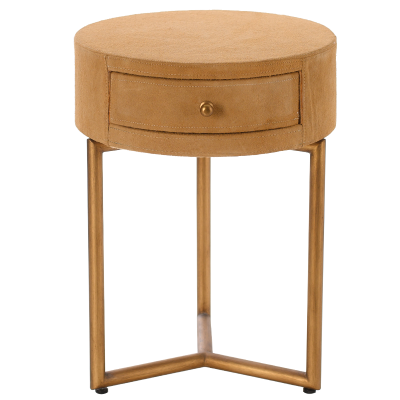 Приставной стол Suede Side Table Медь Приставной стол Suede Side Table Медь в Орле | Loft Concept