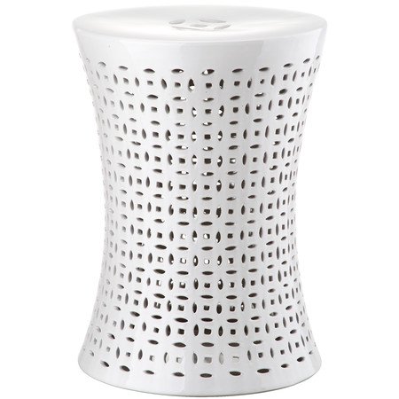 Керамический табурет Camilla Garden Stool White Белый Керамический табурет Camilla Garden Stool White Белый в Орле | Loft Concept
