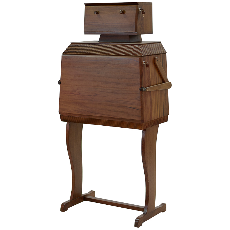 Бар в виде робота дерево шпон Wooden Robot Bar Коричневый Бар в виде робота дерево шпон Wooden Robot Bar Коричневый в Орле | Loft Concept