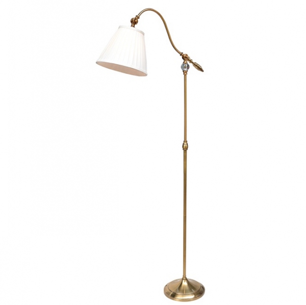 Напольный светильник Classic Ambre Light Floor Латунь Античная полированная Напольный светильник Classic Ambre Light Floor Латунь Античная полированная в Орле | Loft Concept