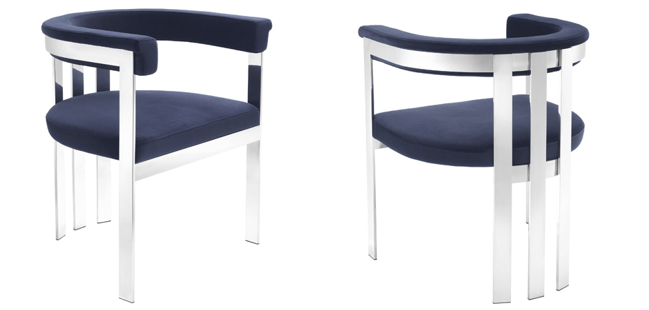 Стул Eichholtz Dining Chair Clubhouse blue Стул Eichholtz Dining Chair Clubhouse blue - Loft-Concept в Орле