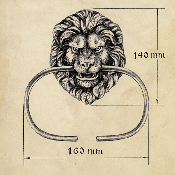 Держатель для туалетной бумаги Bronze Lion Держатель для туалетной бумаги Bronze Lion в Орле