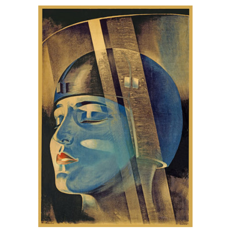 Poster Metropolis Постер "Метрополис" на Холсте Бежево-серый Poster Metropolis Постер "Метрополис" на Холсте Бежево-серый в Орле | Loft Concept
