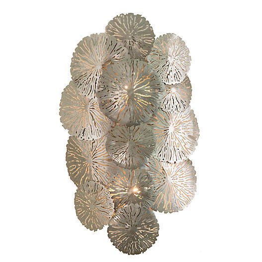 Бра Lily Pad Wall Sconce Nickel Серебряный Бра Lily Pad Wall Sconce Nickel Серебряный в Орле | Loft Concept