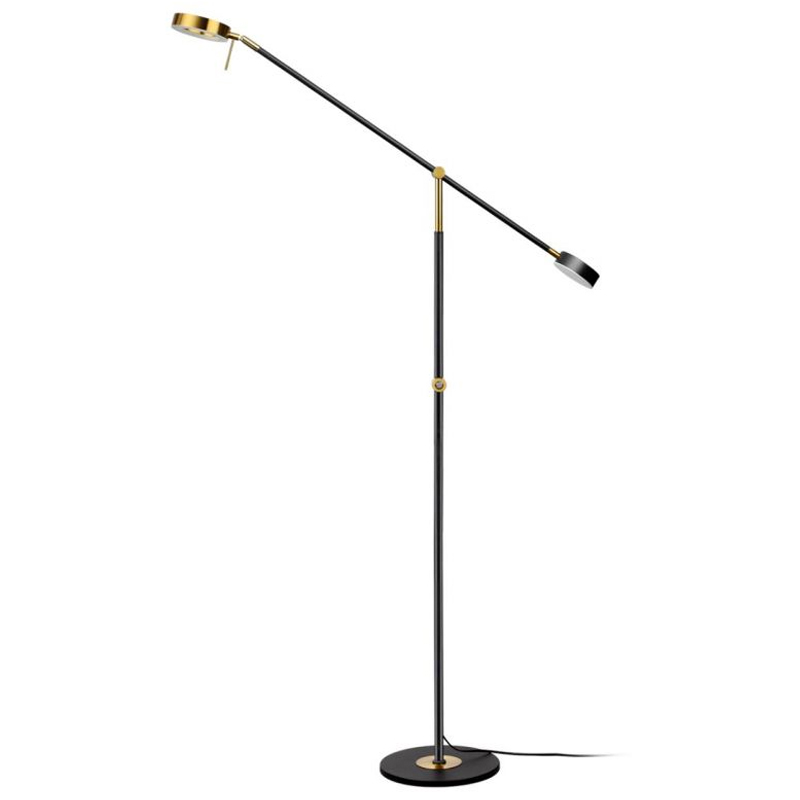 Торшер с регулировкой Bendik Lighting Бронза Черный Торшер с регулировкой Bendik Lighting Бронза Черный в Орле | Loft Concept