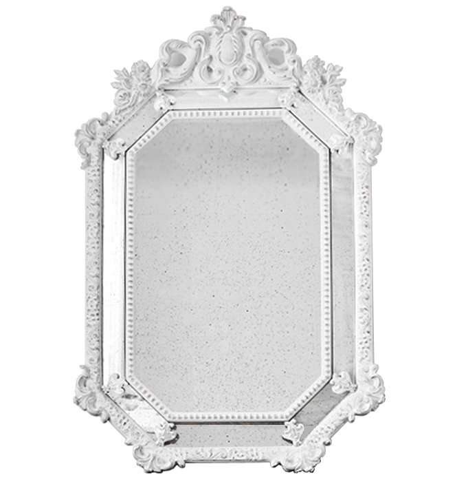 Зеркало Antique ornament White Белый Зеркало Antique ornament White Белый в Орле | Loft Concept