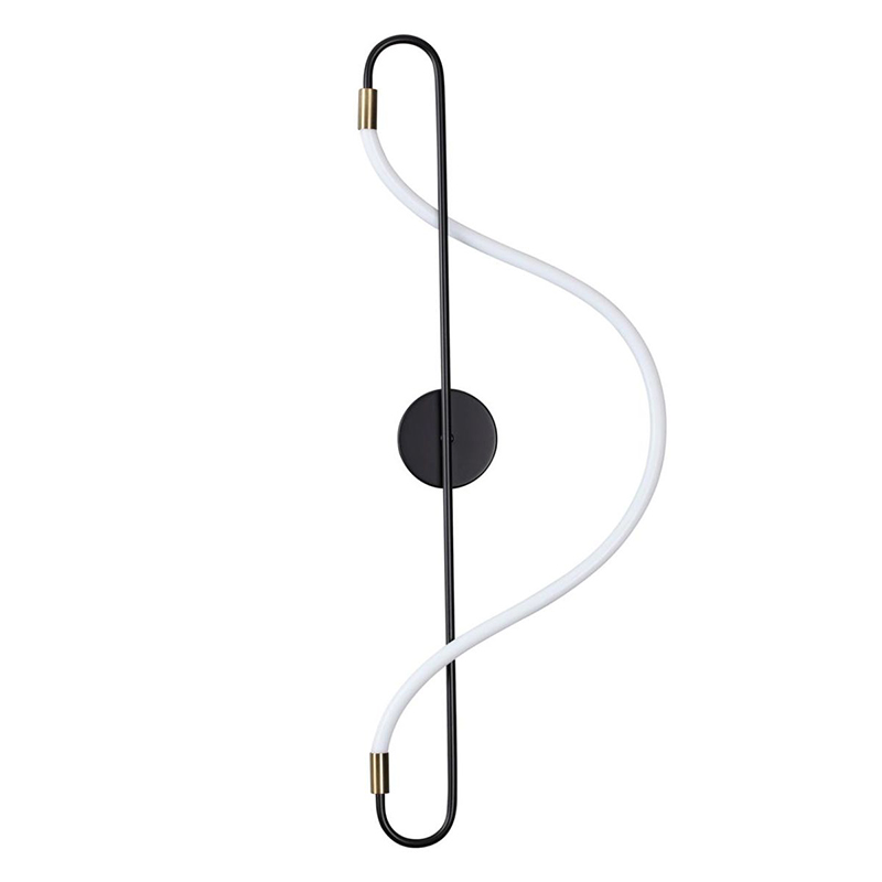 Бра GLORIFY WALL Black Wall lamp 80 Черный Белый Бра GLORIFY WALL Black Wall lamp 80 Черный Белый в Орле | Loft Concept